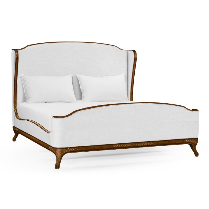 Louis XV Walnut Cali King Bed