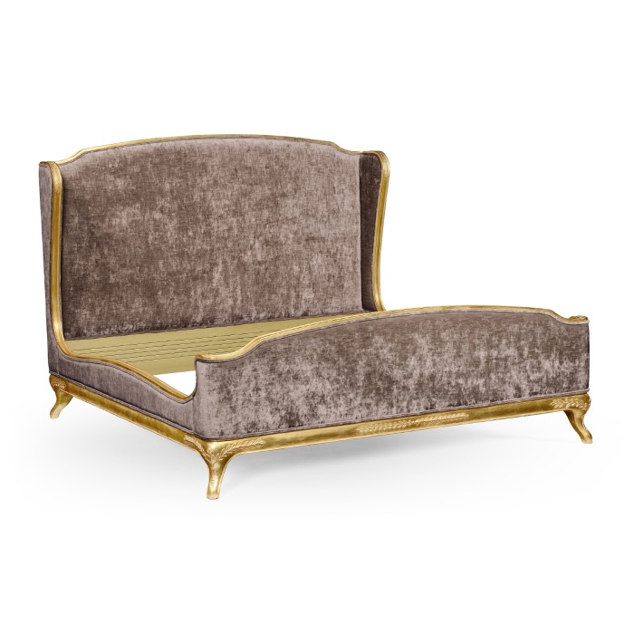 Louis XV Gilded US King Bed