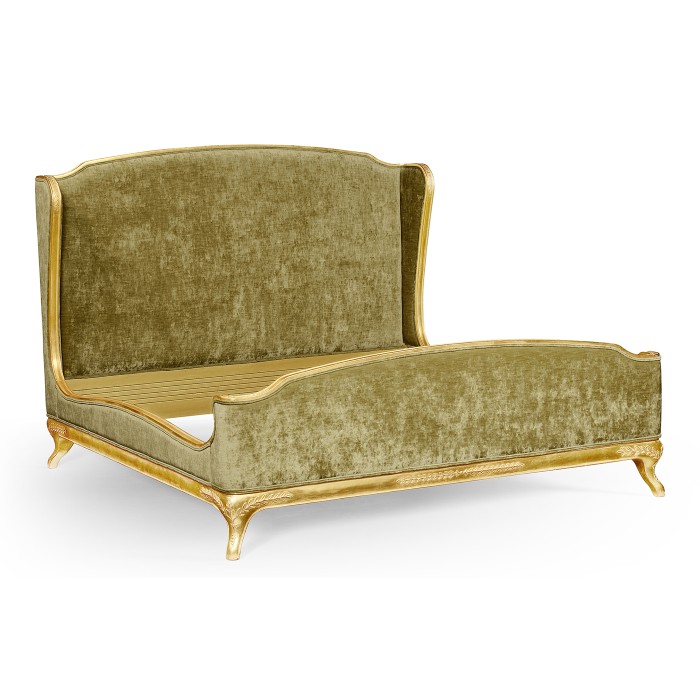 Louis XV Gilded US King Bed