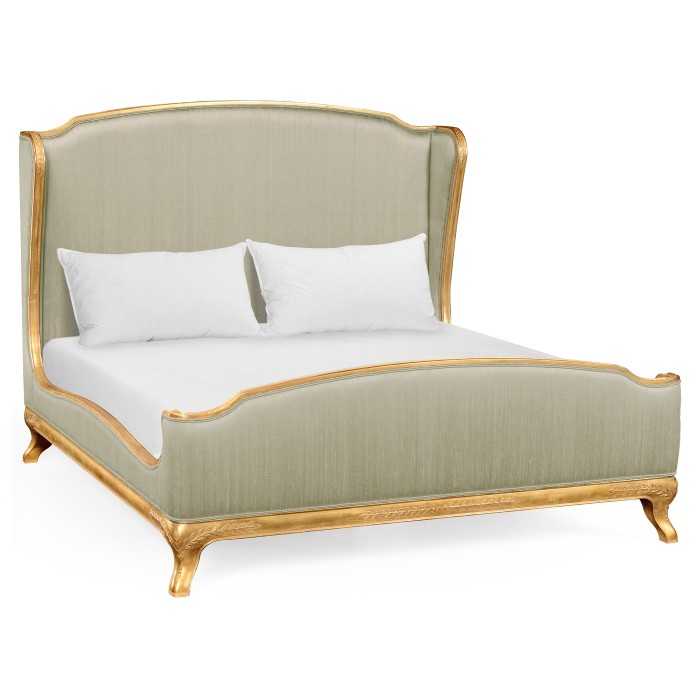 Louis XV Gilded US King Bed
