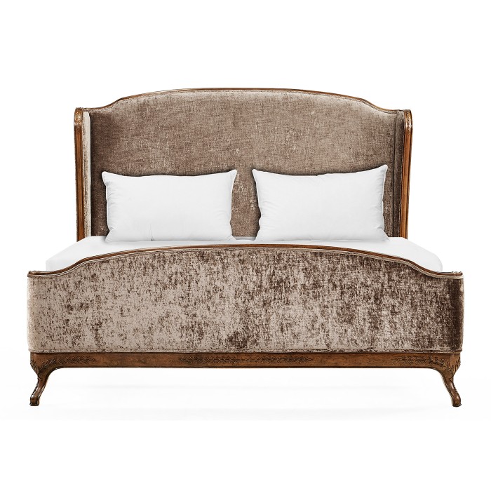 Louis XV Mahogany US King Bed
