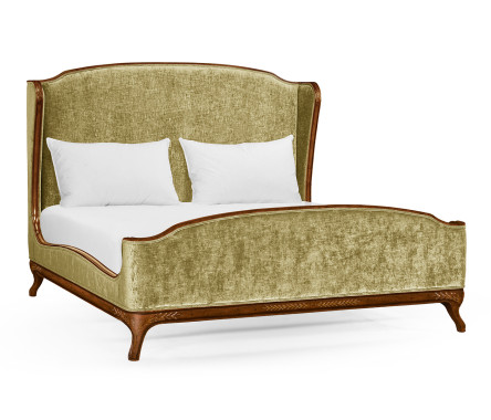 Louis XV Mahogany US King Bed