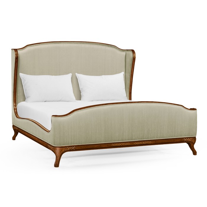 Louis XV Mahogany US King Bed