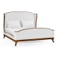 Louis XV Mahogany US King Bed