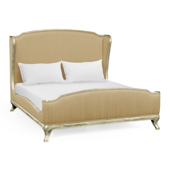 Louis XV Grey Weathered US King Bed