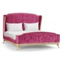Louis XV Limed Tulip US King Bed