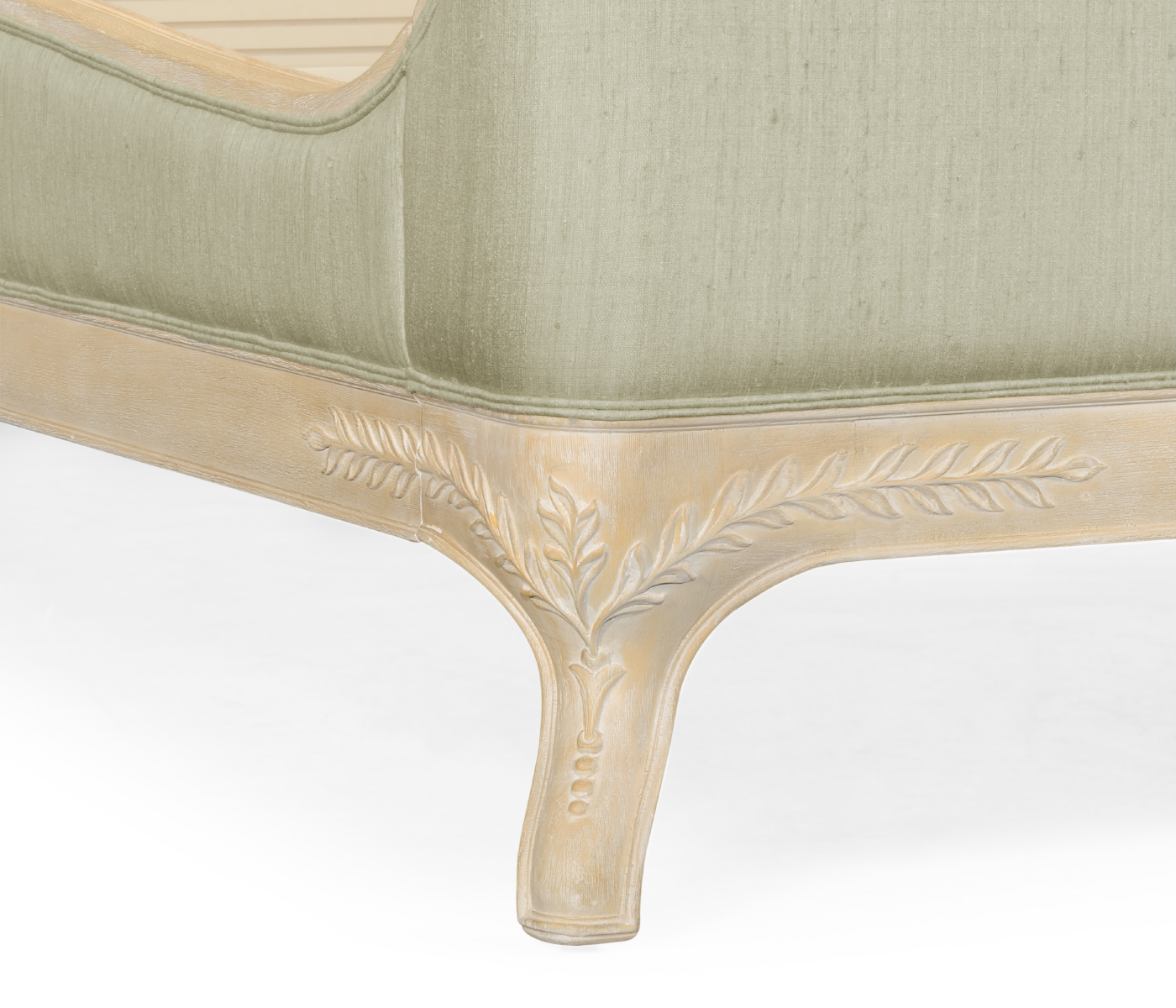 Louis XV Limed Tulip US King Bed