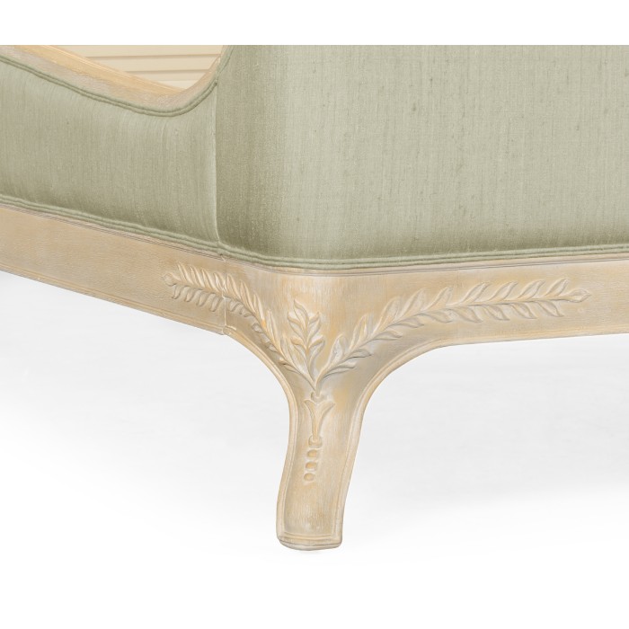 Louis XV Limed Tulip US King Bed