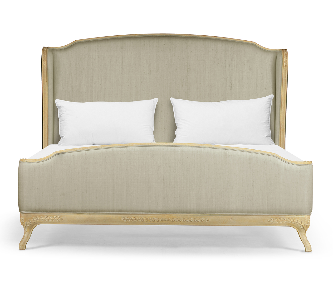 Louis XV Limed Tulip US King Bed