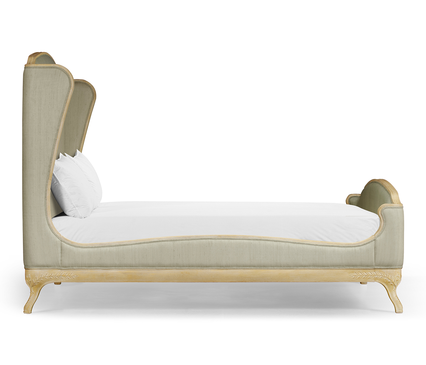 Louis XV Limed Tulip US King Bed