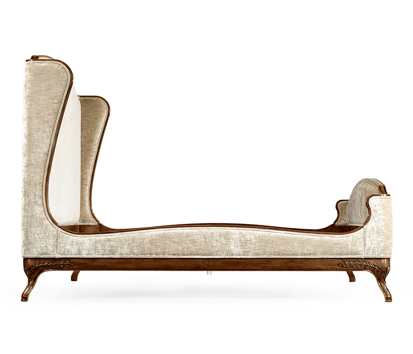 Louis XV Walnut US King Bed