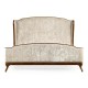 Louis XV Walnut US King Bed