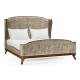 Louis XV Walnut US King Bed