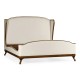Louis XV Walnut US King Bed