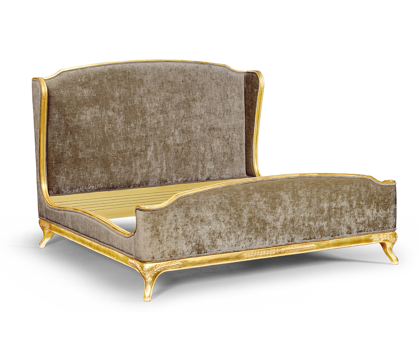 Louis XV Gilded US Queen Bed