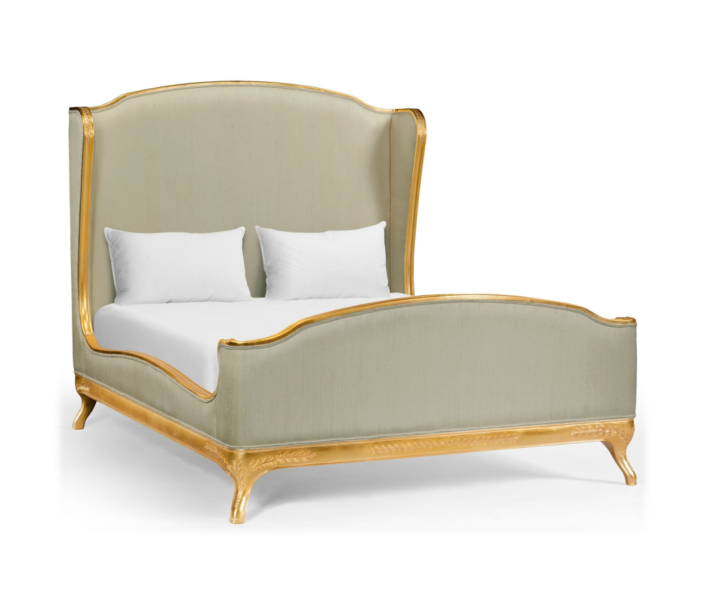 Louis XV Gilded US Queen Bed
