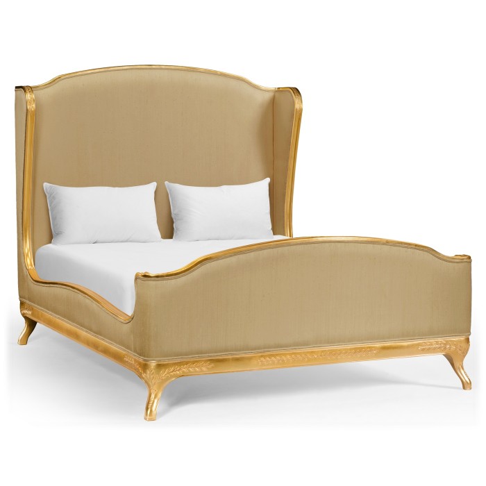 Louis XV Gilded US Queen Bed