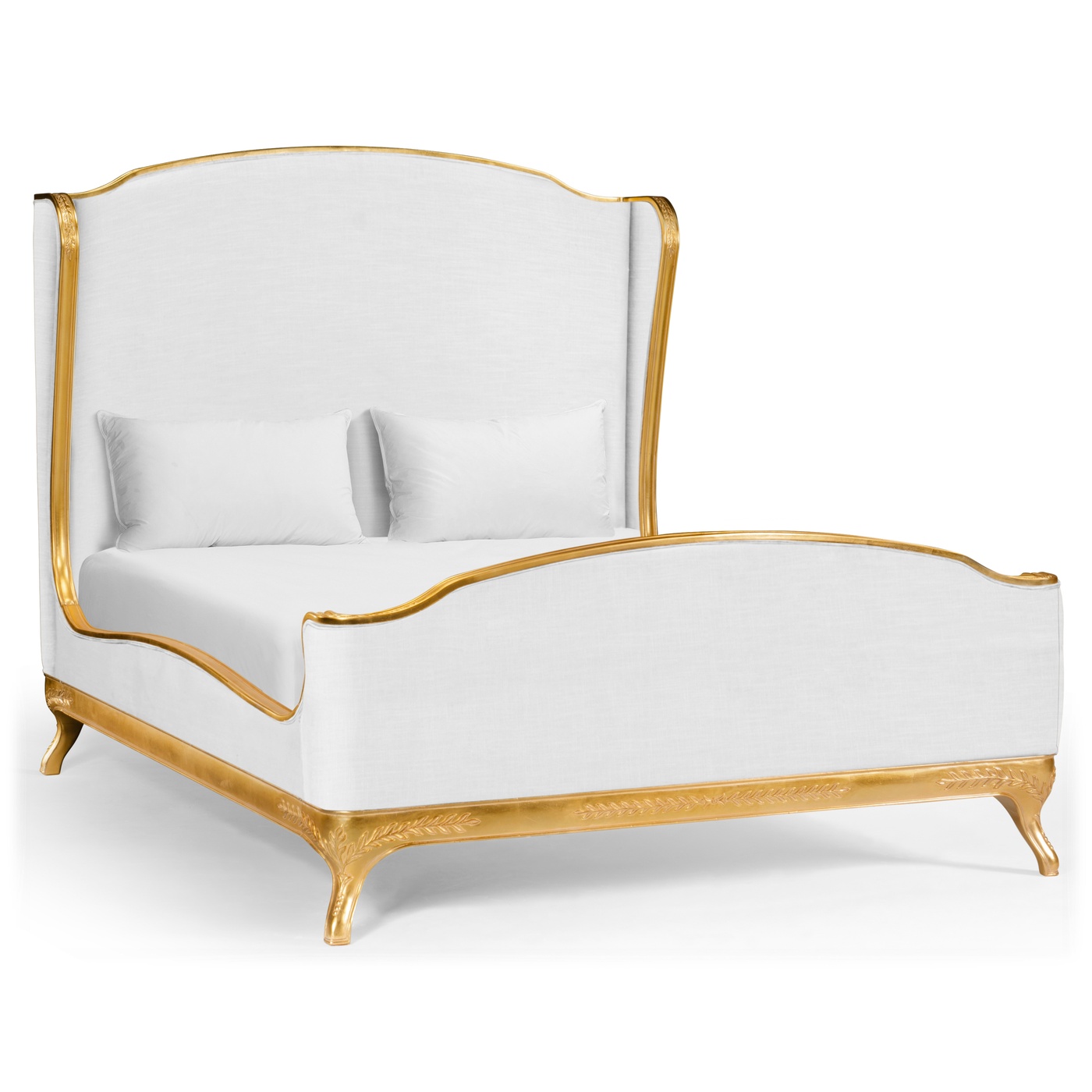 Louis XV Gilded US Queen Bed