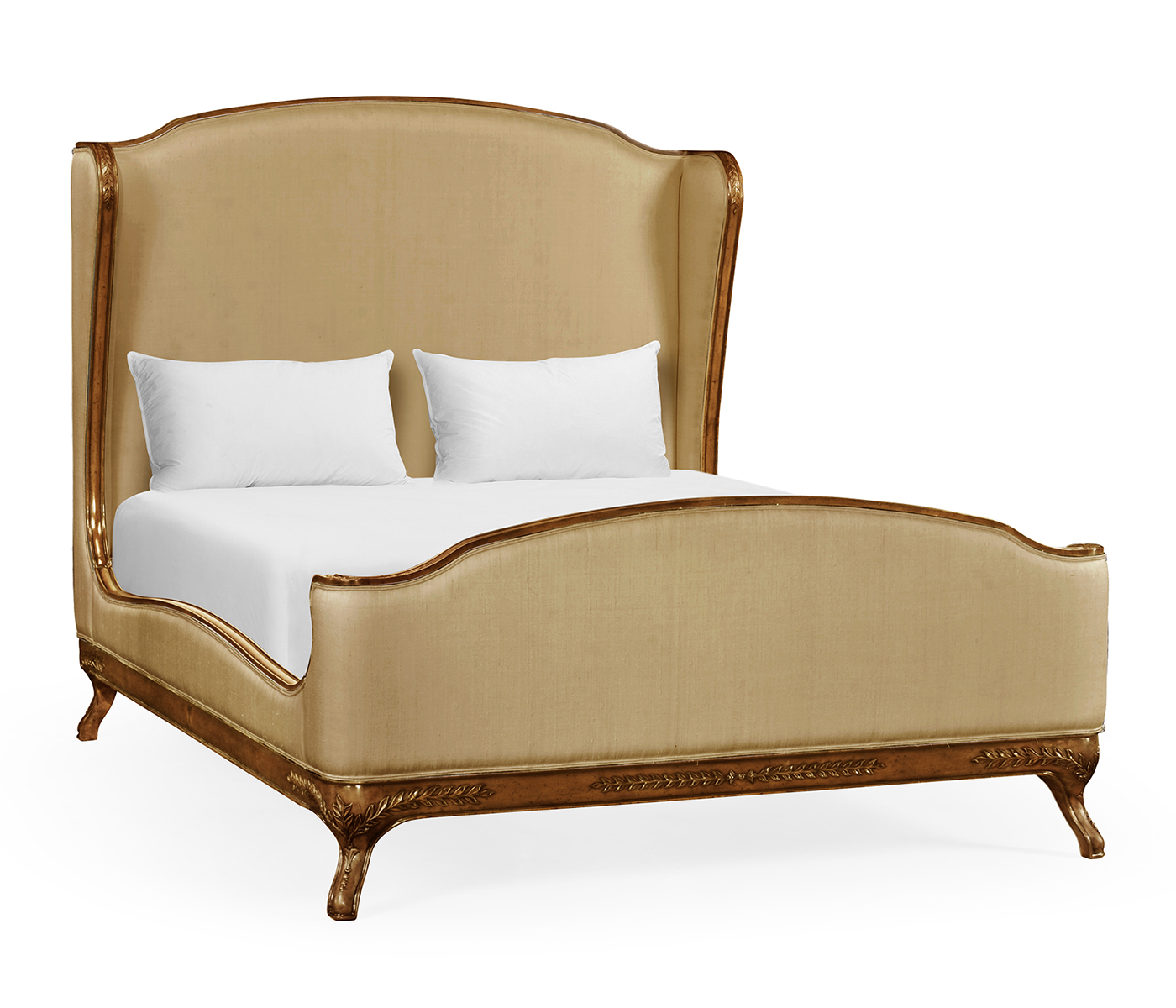 Louis XV Mahogany US Queen Bed