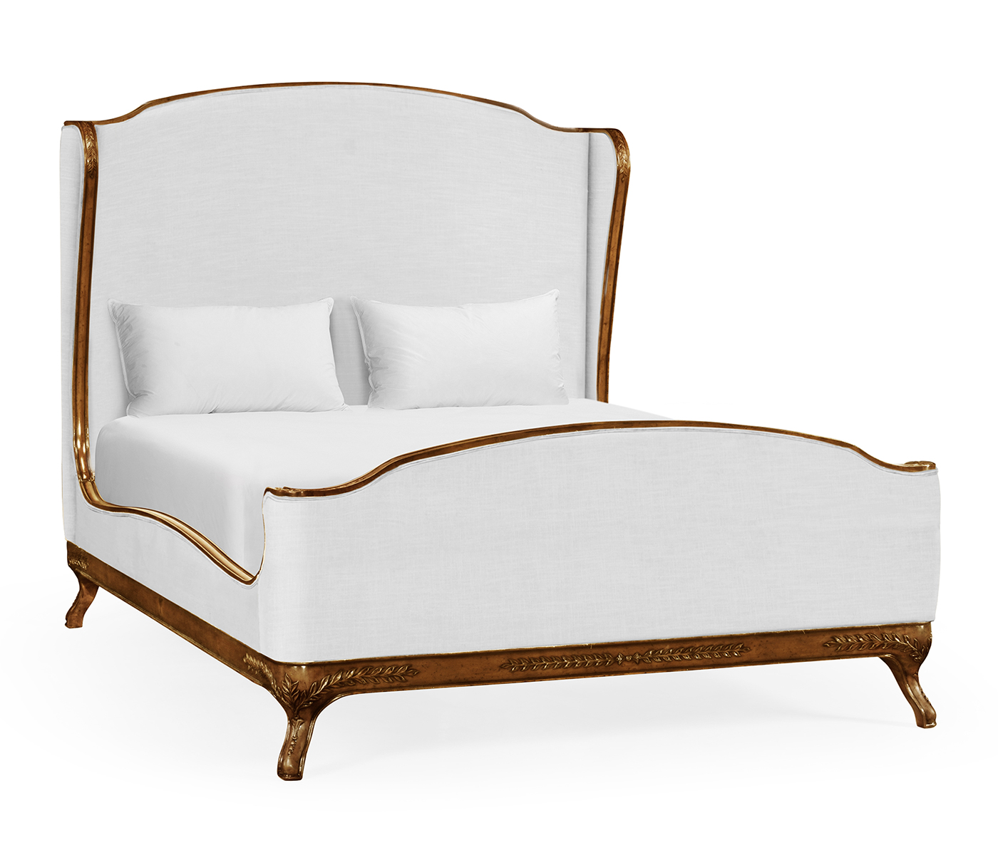 Louis XV Mahogany US Queen Bed