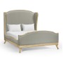 Louis XV Limed Tulip US Queen Bed