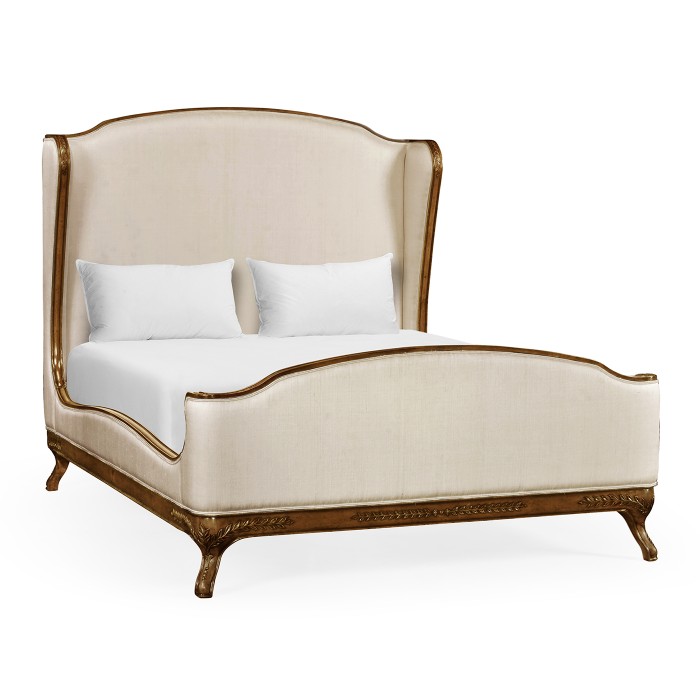 Louis XV Walnut US Queen Bed