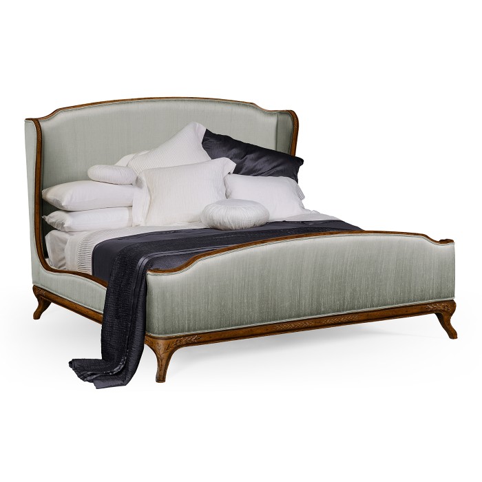 Louis XV Walnut US Queen Bed