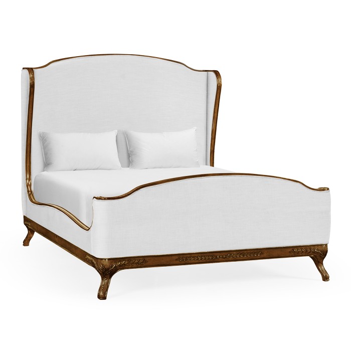 Louis XV Walnut US Queen Bed