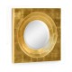 Gilded Framed Round Mirror