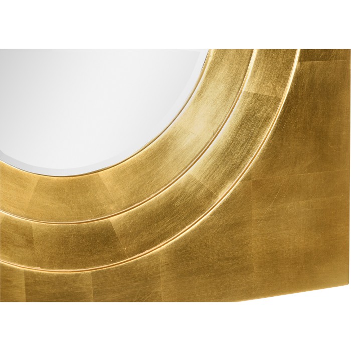Gilded Framed Round Mirror