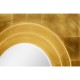 Gilded Framed Round Mirror