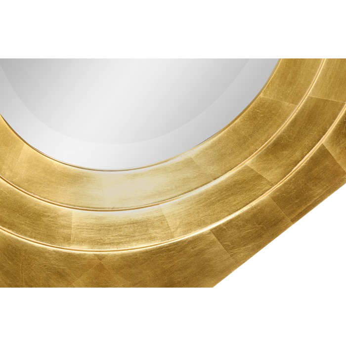 Gilded Framed Round Mirror