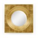 Gilded Framed Round Mirror