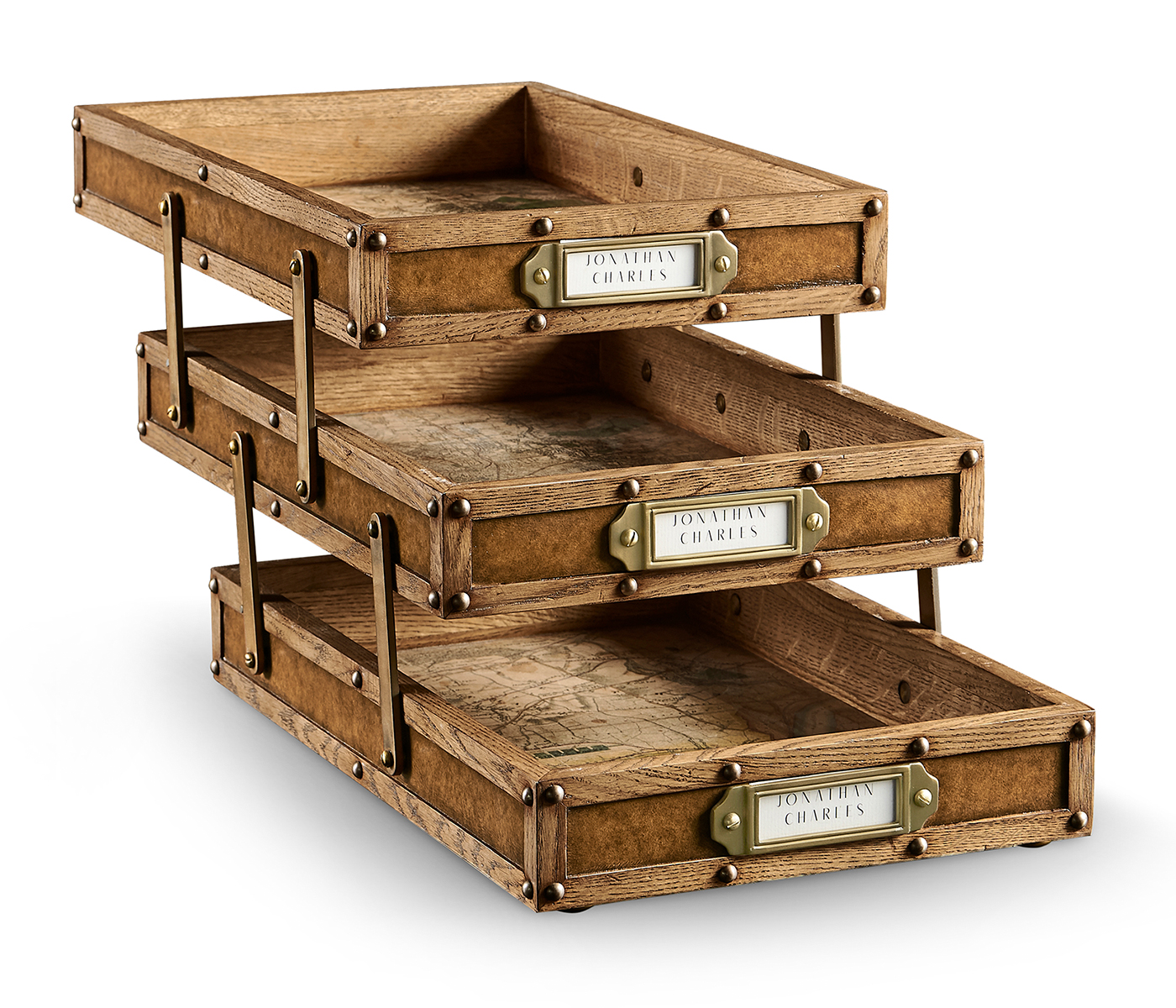 Travel Trunk Style Letter Tray