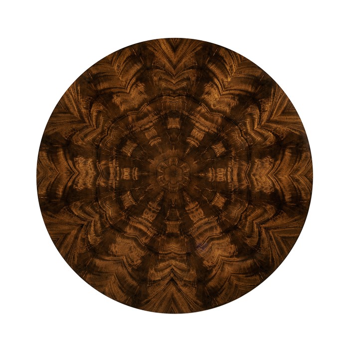 Flame Mahogany Biedermeier Breakfast Table 48