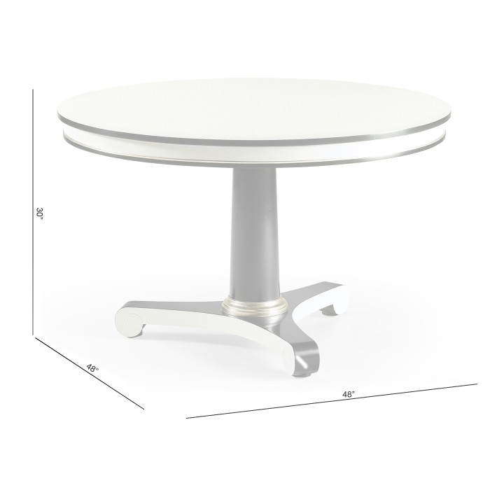 Dipole Biedermeier Breakfast Table 48