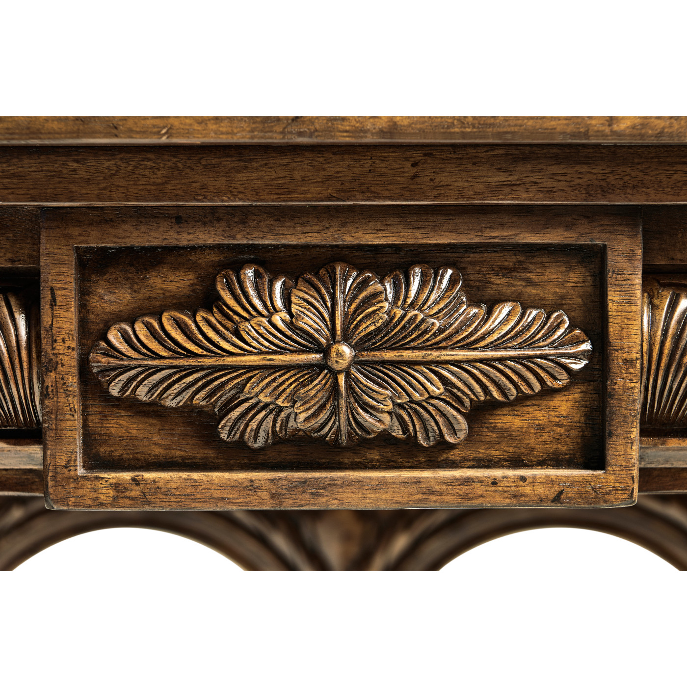 French Renaissance Style Library Table