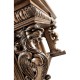 French Renaissance Style Library Table