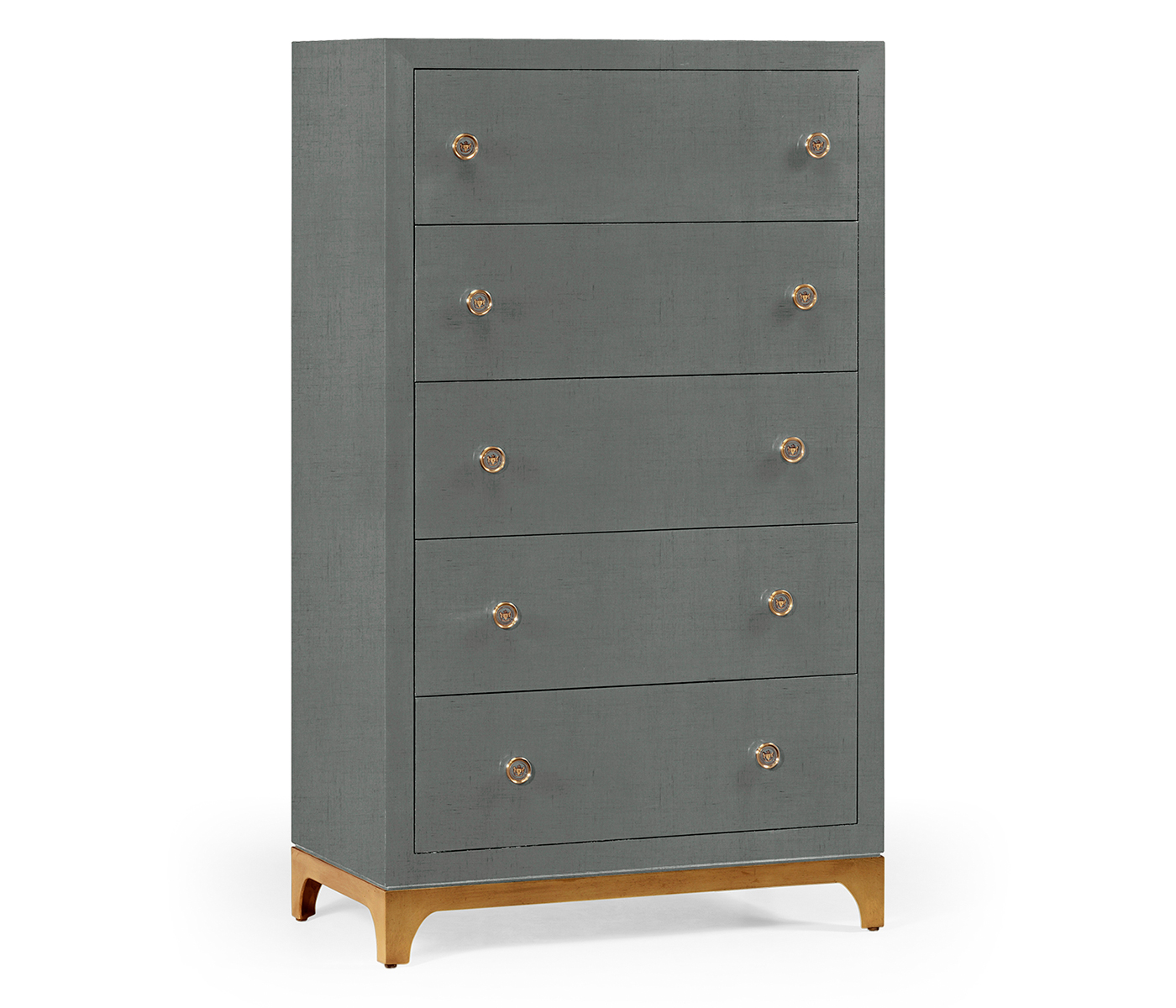 Tall chest with blazer buttons (Flannel/Gold)