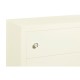 Tall chest with blazer buttons (Blanc/Silver)