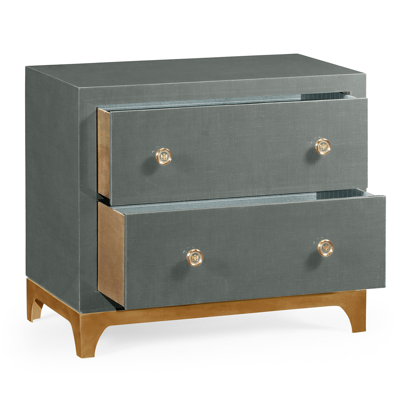 Flannel & Gold Low Chest