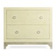 Camomile & Silver Low Chest