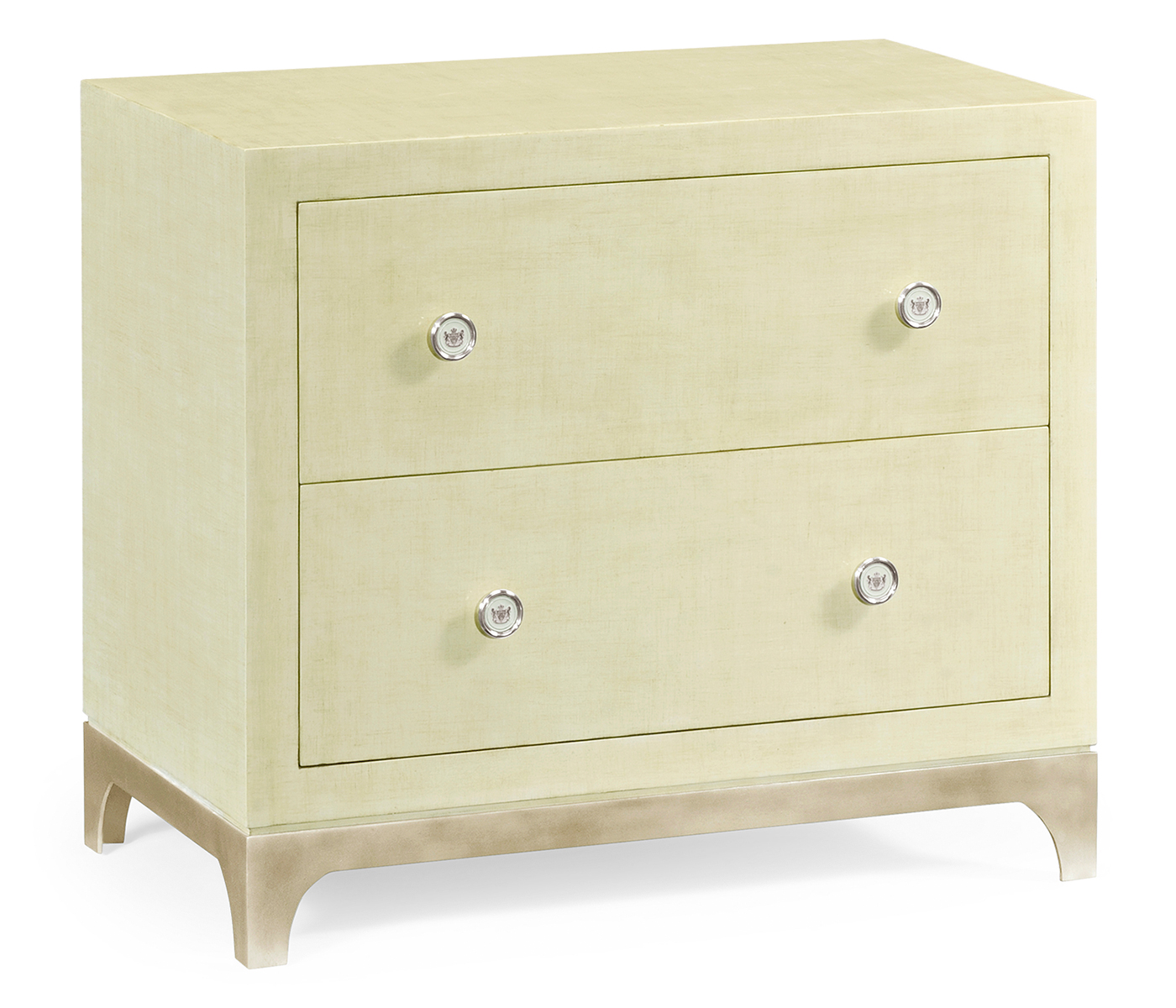 Camomile & Silver Low Chest