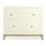 Blanc & Silver Low Chest