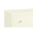 Blanc & Silver Low Chest