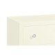 Blanc & Silver Low Chest