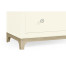 Blanc & Silver Low Chest