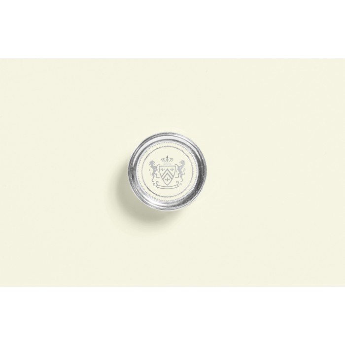 Blanc & Silver Low Chest