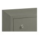 Slate & Silver Low Chest