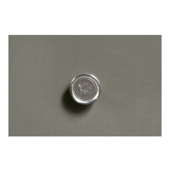 Slate & Silver Low Chest